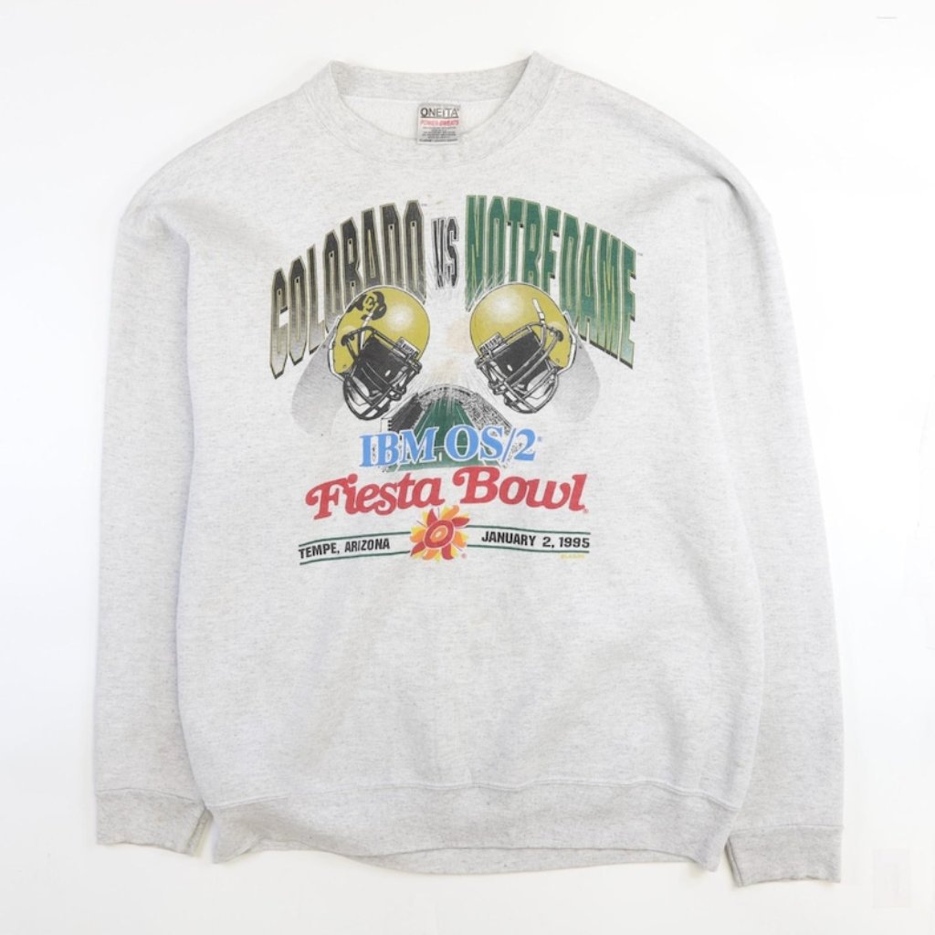 Buffaloes Fighting Irish Fiesta Bowl Ncaa Sweatshirt Shirt Grey